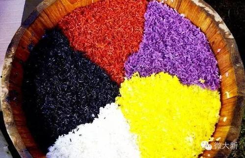 网红彩色糯米粿图片,传统美食的新潮流